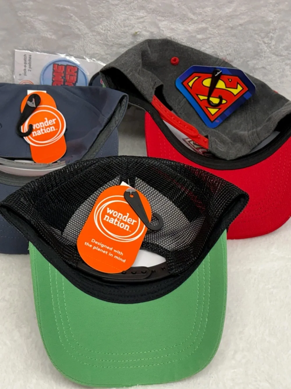 Kids Adjustable Hats 3 Pack Caps Youth Casual Everyday